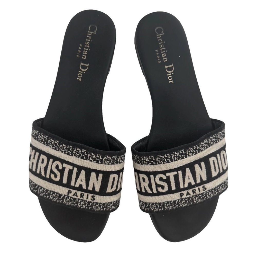 Dior Dway Slide Flat Sandals Slippers